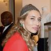 Exclusif - Alexandra Golovanoff assiste à la soirée de lancement de la collection joaillère Carbone de Balmain au Montaigne Market. Paris, le 1er mars 2013.
