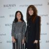 Exclusif - Liliane Jossua et Doria Tillier assistent à la soirée de lancement de la collection joaillère Carbone de Balmain au Montaigne Market. Paris, le 1er mars 2013.