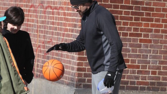 Hugh Jackman : Pas si ''Misérable'' pour jouer au basket avec son fils