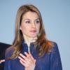 La princesse Letizia d'Espagne assiste à la remise des Prix Discapnet de la Fondation ONCE à Madrid, le 11 mars 2013.
