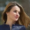 La princesse Letizia d'Espagne assiste à la remise des Prix Discapnet de la Fondation ONCE à Madrid, le 11 mars 2013.