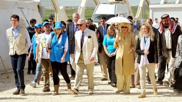 Prince Charles et Camilla : Amoureux et solidaires des réfugiés en Jordanie