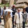 Camille et le prince Charles ont visité la ville de Jerash, en Jordanie, le 13 mars 2013.