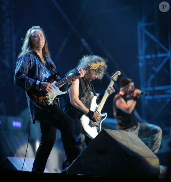 Iron Maiden à Budapest, le 14 août 2010.