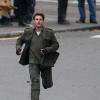 Tom Cruise sur le tournage de ''All You Need Is Kill'' à Londres le 24 février 2013