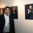Exclu - Laurent Voulzy au vernissage de l'exposition "A travers elles" de Carole Mathieu Castelli à la Fnac des Ternes à Paris, le 7 mars 2013.