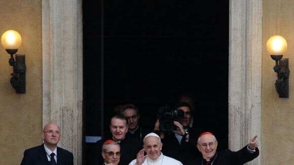 Le pape François : Première sortie officielle pour le nouveau souverain pontife