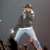 Axl Rose, le leader de Guns N' Roses, en concert au New Jersey, le 17 novembre 2011.