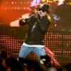 Le chanteur Axl Rose, leader de Guns N' Roses, en concert au New Jersey, le 17 novembre 2011.