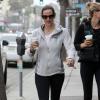 Jennifer Garner, en tenue de jogging, dans les rues de Santa Monica le 16 mars 2013.