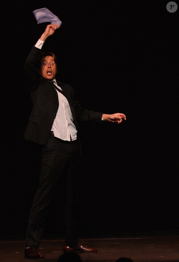 Laurent Saint-Gerard lors du 29e Festival international Mont-Blanc d'humour à Saint-Gervais-les-Bains, le 17 mars 2013