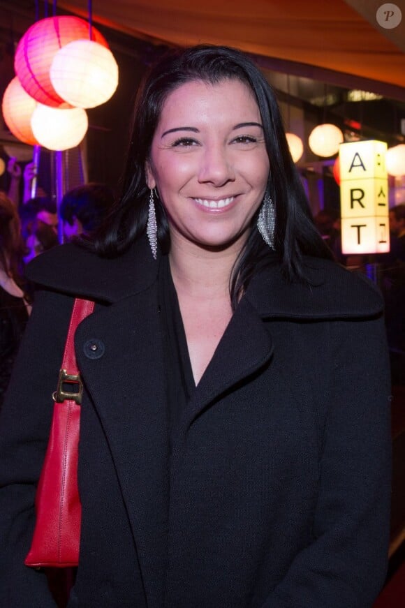 Exclu - Isabelle Severino lors de l'inauguration du restaurant Miss KÔ dans le 8e arrondissement de Paris. Le 18 mars 2013.