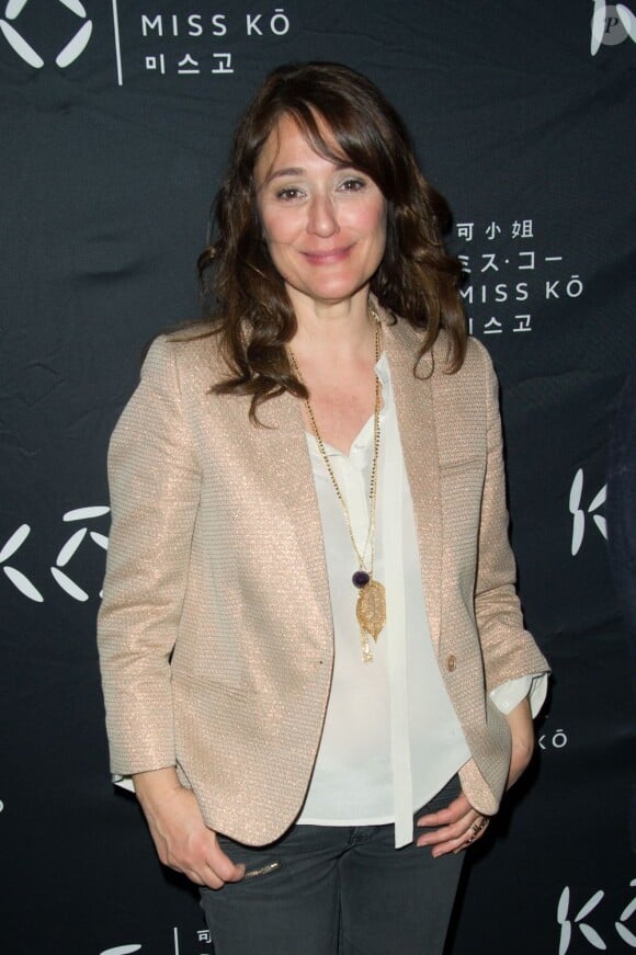 Exclu - Daniela Lumbroso lors de l'inauguration du restaurant Miss KÔ dans le 8e arrondissement de Paris. Le 18 mars 2013.