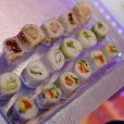 Soirée de lancement de la Box Kate Moss pour Sushi Shop à la Nouvelle Eve à Paris, le 19 mars 2013