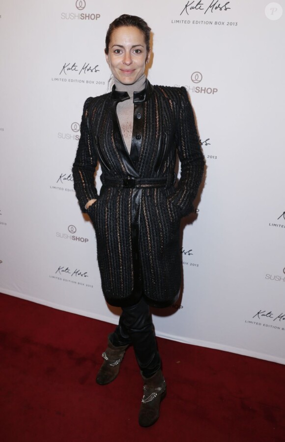 Audrey Dana lors de la soirée de lancement de la Box Kate Moss pour Sushi Shop à la Nouvelle Eve à Paris, le 19 mars 2013