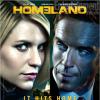 Affiche teaser de la saison 2 de "Homeland", au printemps 2013 sur Canal+.