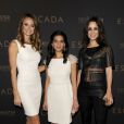 Stacy Keibler, Megha Mittal et Bérénice Marlohe célèbrent l'ouverture de la boutique Escada à Berlin, le 19 mars 2013.