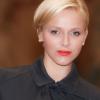 La princesse Charlene de Monaco au Ladies'Lunch Monte-Carlo 2013 au palace Metropole, le 21 mars 2013, en sa qualité de présidente d'honneur de l'association.