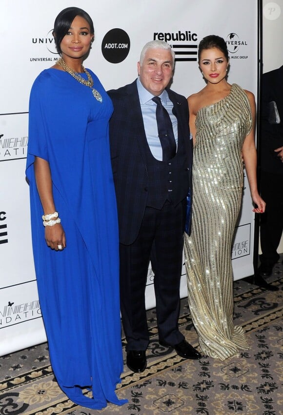 Nana Meriwether, Mitch Winehouse, Olivia Culpo à la soirée Inspiration Awards and Gala à New York, le 21 mars 2013.