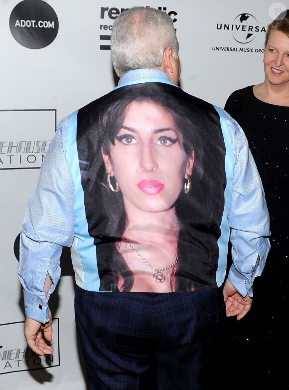 Mitch Winehouse pose à la soirée Inspiration Awards and Gala à New York, le 21 mars 2013.