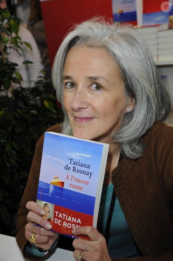 Tatiana de Rosnay à la 33e édition du Salon du Livre, porte de Versailles à Paris, le 22 mars 2013.