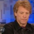 Jon Bon Jovi parle de l'overdose de sa fille Stephanie sur le plateau de l'animatrice Katie Couric, le 17 mars 2013.