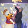 Franck Dubosc lors de la prolongation des 20 ans de Disneyland Paris, le samedi 23 mars 2013.