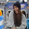 Amel Bent lors de la prolongation des 20 ans de Disneyland Paris, le samedi 23 mars 2013.