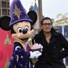 Dany Brillant lors de la prolongation des 20 ans de Disneyland Paris, le samedi 23 mars 2013.