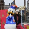 Joyce Jonathan lors de la prolongation des 20 ans de Disneyland Paris, le samedi 23 mars 2013.