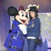 Minnie et Alizée lors de la prolongation des 20 ans de Disneyland Paris, le samedi 23 mars 2013.