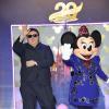 Minnie en robe Lanvin, relookée par Alber Elbaz pour célébrer la prolongation du 20e anniversaire de Disneyland Paris, le 23 mars 2013.