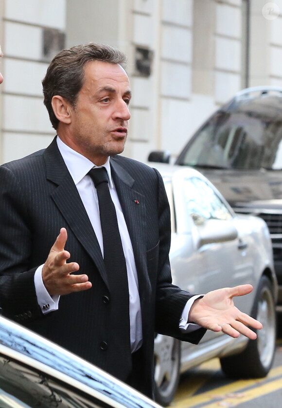 Nicolas Sarkozy à Paris, le 26 novembre 2012.