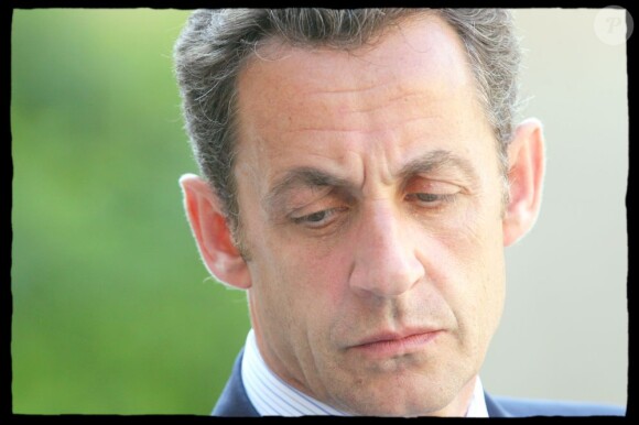 Nicolas Sarkozy à Paris, le 1er juillet 2008. 