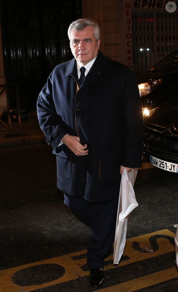 Maître Thierry Herzog, avocat de Nicolas Sarkozy, à Paris le 28 janvier 2013.