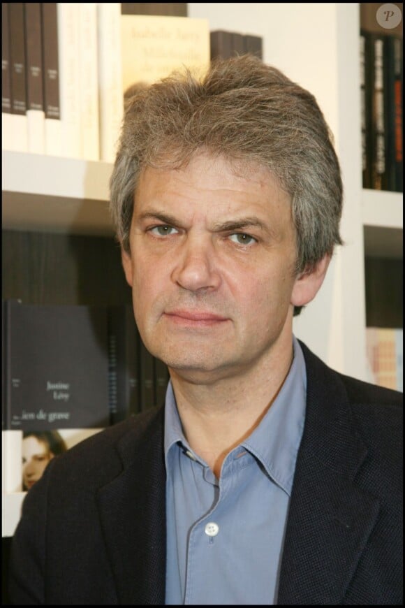 Jean-Marc Roberts au Salon du Livre à Paris, le 27 mars 2007.