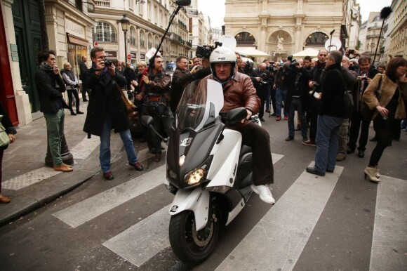 Gérard Depardieu à Paris, le 7 novembre 2012.