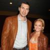 Wladimir Klitschko et Hayden Panettiere le 23 avril 2011 à New York.