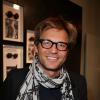 Laurent Delahousse, Exclusif - Présentation de la première collection de lunettes Swildens dans l'une des boutiques de la marque située rue de Poitou à Paris, le 28 mars 2013.