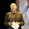 Michel Delpech, lors du 5e festival du film francophone d'Angoulême le 28 août 2012.
