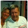 Le chanteur Renaud et sa nouvelle compagne Sylvie Ehleringer, octobre 2012.
