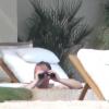 Matt Leblanc (Friends) et sa compagne Andrea Anders sont allés passer le week-end de Pâques à Cabo San Lucas pour profiter du soleil et de la piscine. Le 30 mars 2013.