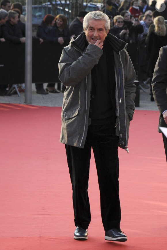 Claude Lelouch à l'ouverture du Festival du Film Policier de Beaune, le 3 avril 2013.