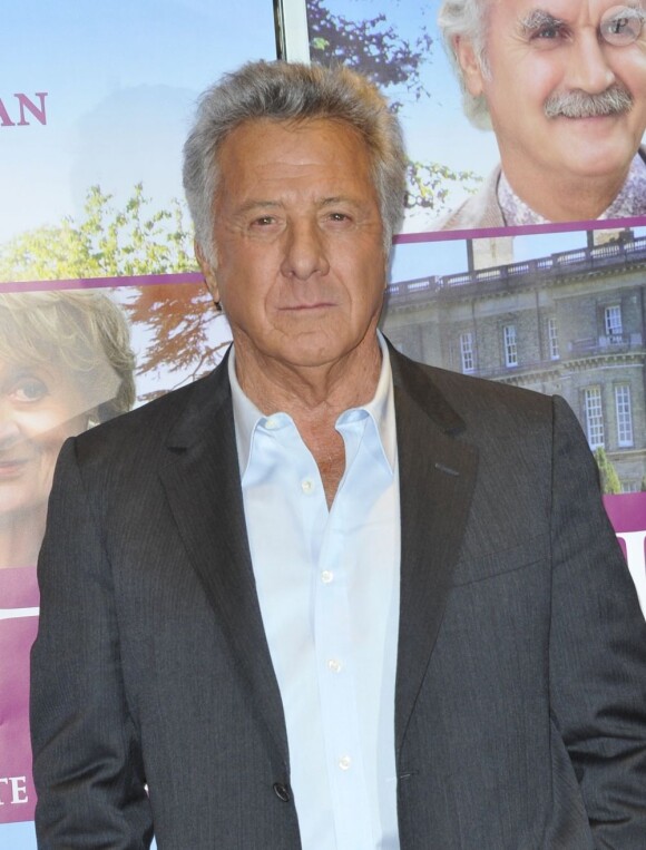 Dustin Hoffman à la première du film Quartet à Paris, le 26 mars 2013.