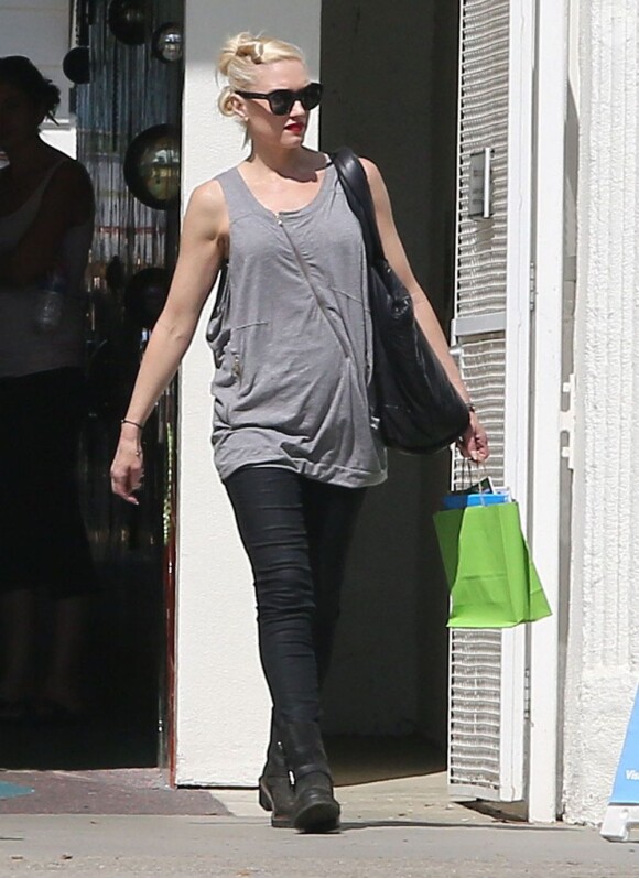 Gwen Stefani dans les rues de Los Angeles, le 3 avril 2013.