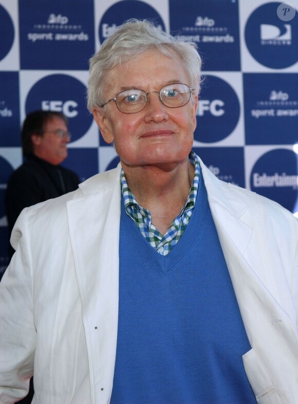 Le critique de cinéma Roger Ebert à Santa Monica en 2004