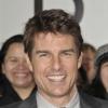 Tom Cruise heureux à la première du film Oblivion à Londres, le 4 avril 2013.