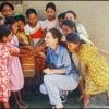 Audrey Hepburn au Bangladesh pour l'Unicef, juste avant sa mort en 1993. 