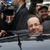 François Hollande à Tulle, le samedi 6 avril 2013.