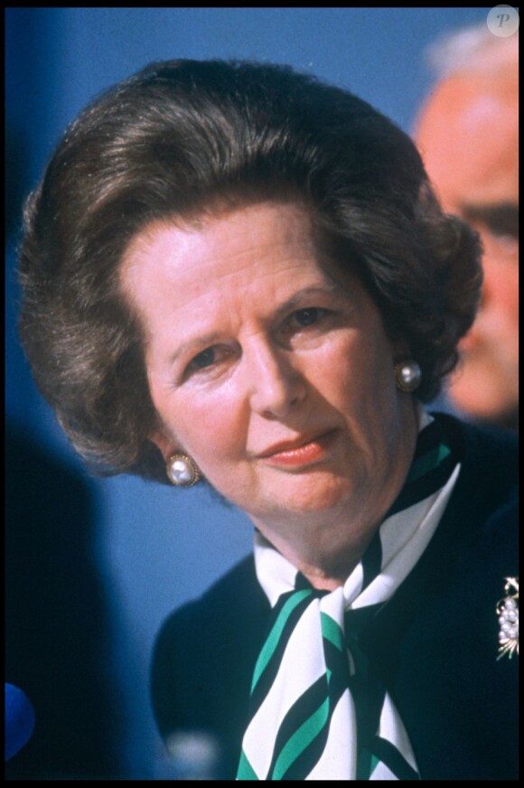 Margaret Thatcher en 1988